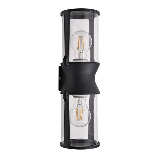 Уличный настенный светильник Arte Lamp MINCHIR A8306AL-2BK