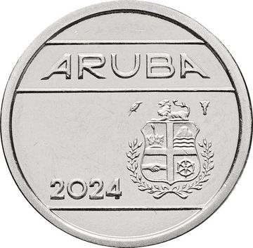 5 центов 2024 Аруба