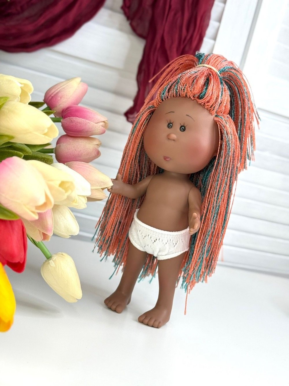 Кукла Nines виниловая 23см Little Mia без одежды (3199WN5A3)