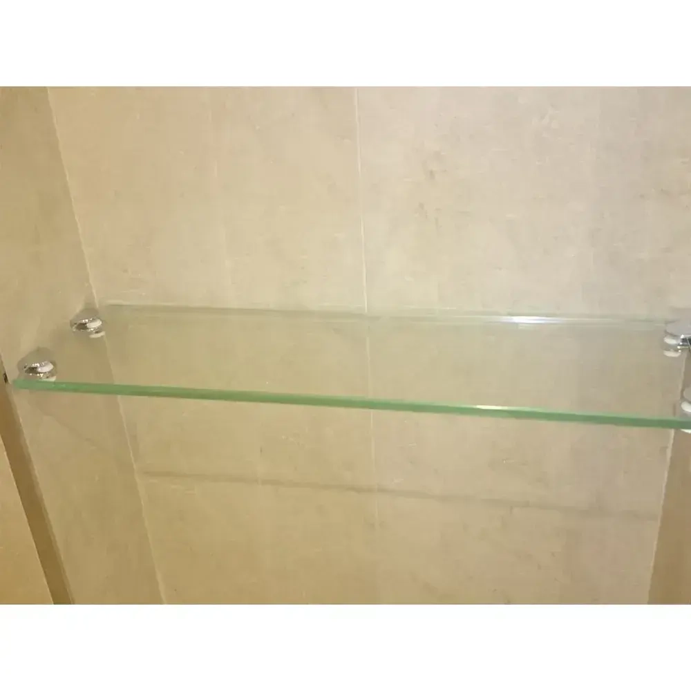 Полкодержатель (держатель для стеклянных полок) толщина 3-9мм никель, комплект 12шт. OTLEX.