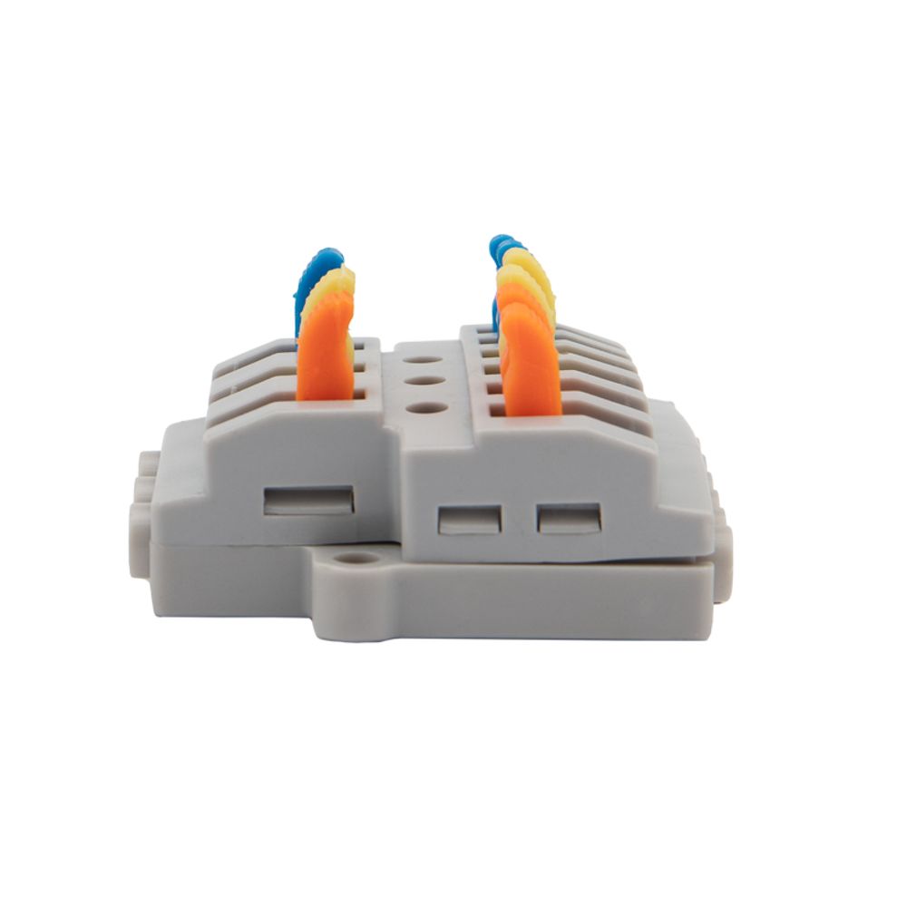 Клемма СМК 3х2 проходная разветвительная 3 полюса, с монтажной площадкой (1 ввод, 2 вывода на полюс)