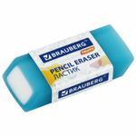Ластики полупрозрачные BRAUBERG FRUITY НАБОР 4 штуки, ( 2 упаковки), размер ластика 54×23×10 мм, упаковка блистер.