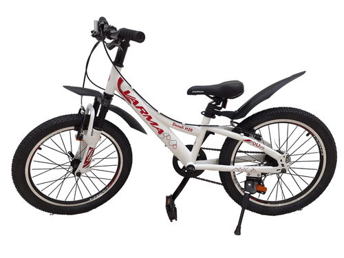 Велосипед 20" VARMA Denali H20, рама 10 бело-красный 7ск ст.