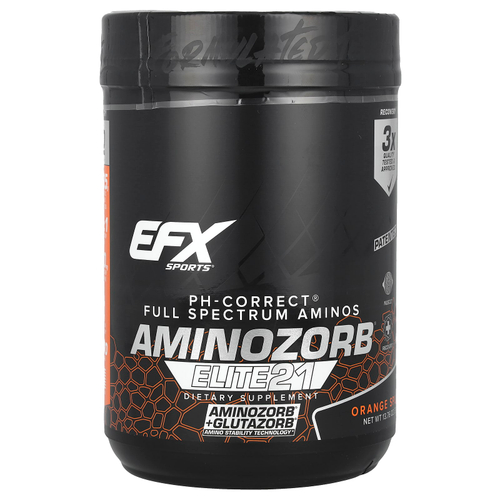 EFX Sports, AminoZorb® Elite 21, апельсиновый всплеск, 390 г (13,76 унции)