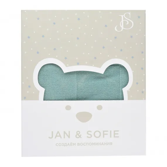 Плед Jan&amp;Sofie 100x120 см Бирюзовый