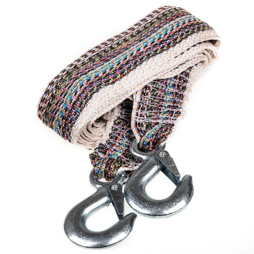 Трос буксировочный лента 7 т 4 м 2 крюка стандарт Skyway