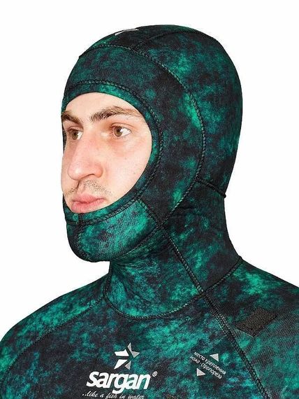 Гидрокостюм Sargan Миметик Сивуч Про камуфляж GalaxyAPE/08 7 мм