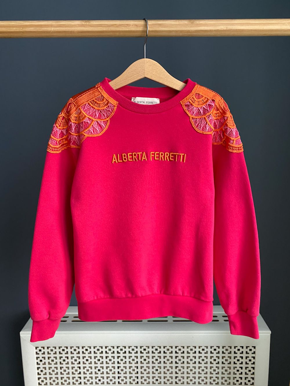 Хлопковый свитшот Alberta Ferretti, 128