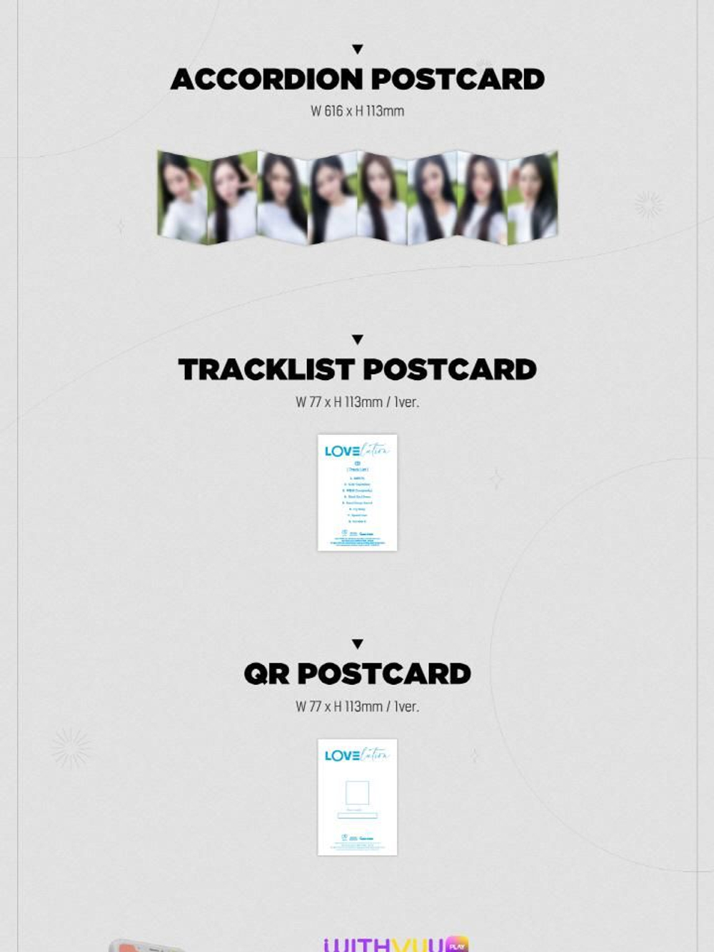 Альбом TRIPLES - LOVElution (MUHAN) Mini Album QR Version