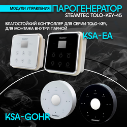 Steamtec TOLO KEY 45 - 4.5 кВт (стандартный модуль управления), парогенератор для хамама и турецкой бани