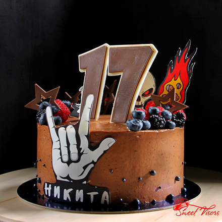 "Рокеру посвящается" (декор)