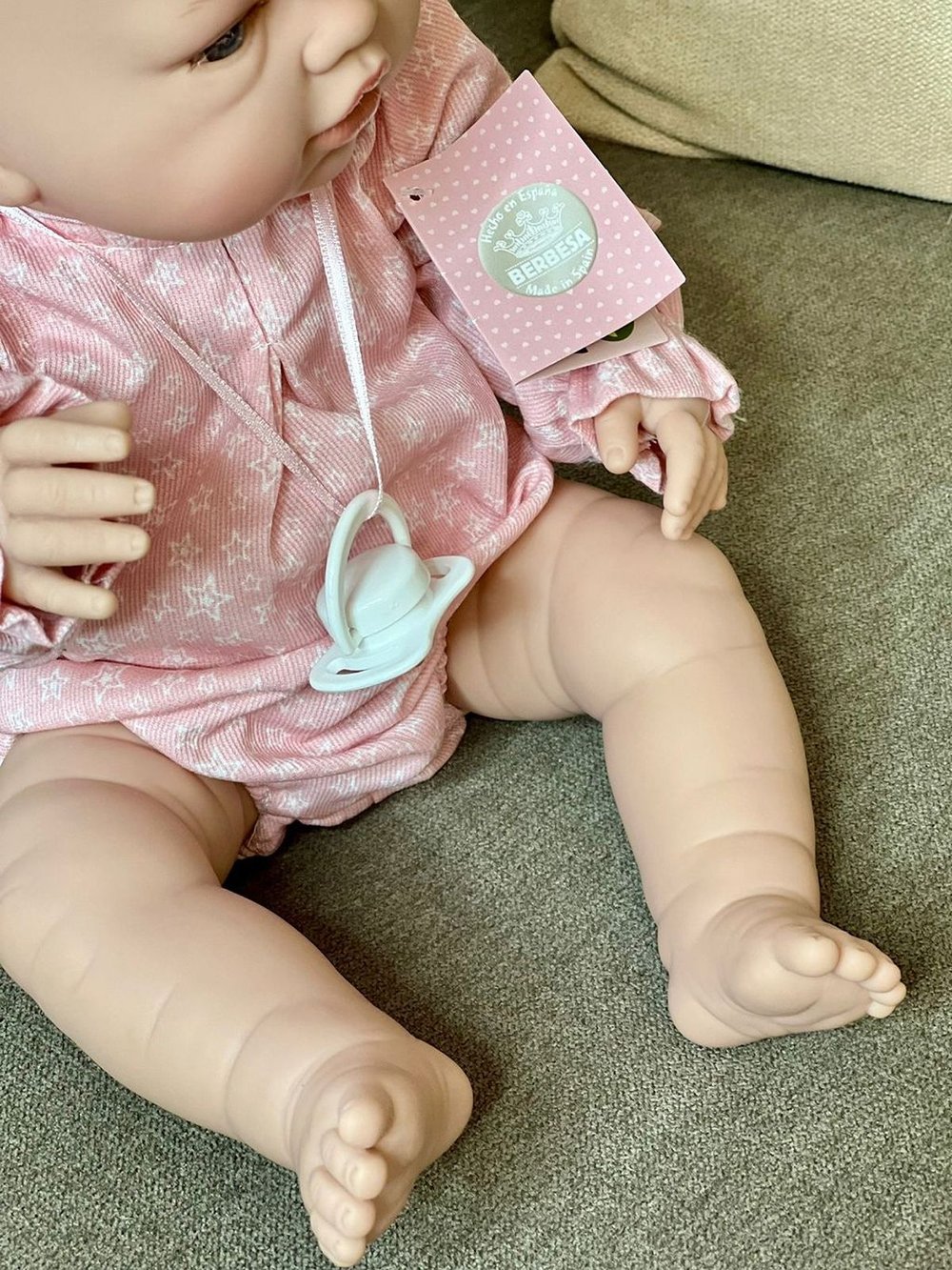 Кукла Berbesa виниловая 42см Recien Nacido (5121K)