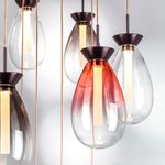 805289 Люстра COLORE LED 28х4W 5600LM КОФЕЙНЫЙ/МУЛЬТИКОЛОР 3000K