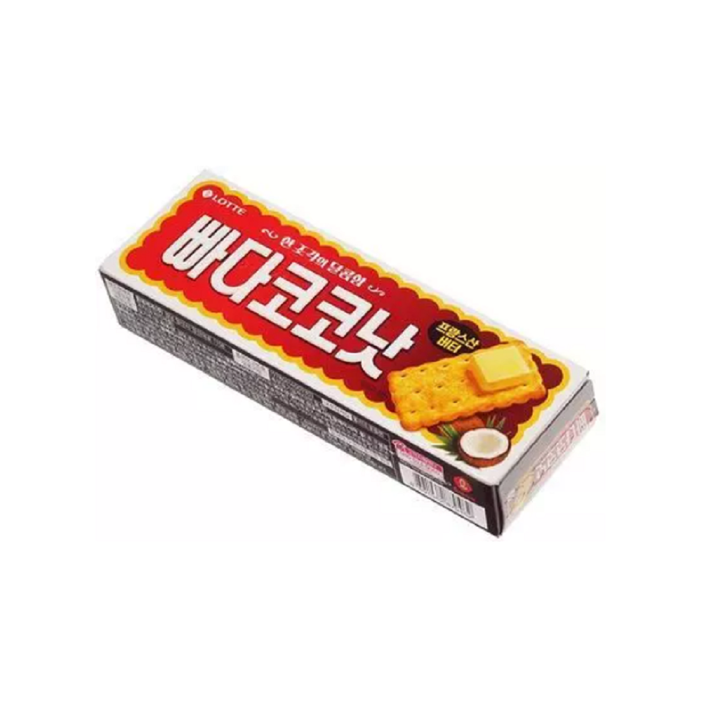 Печенье Butter Coconut Lotte, 100 гр