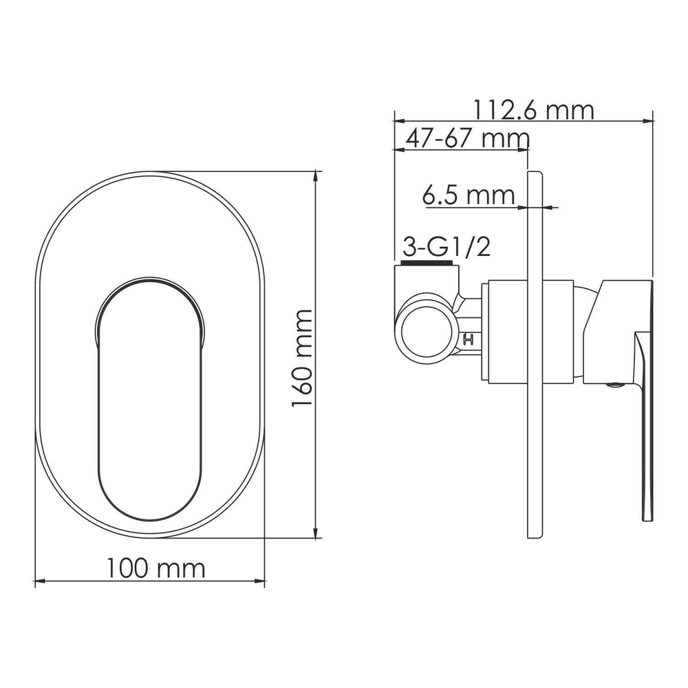 Mindel 8551 Смеситель для душа