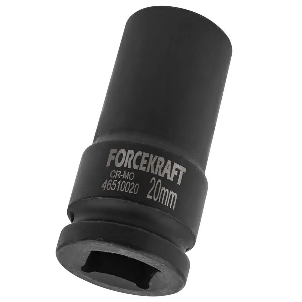 Головка ударная глубокая 3/4'', 20мм (6гр.) FORCEKRAFT FK-46510020