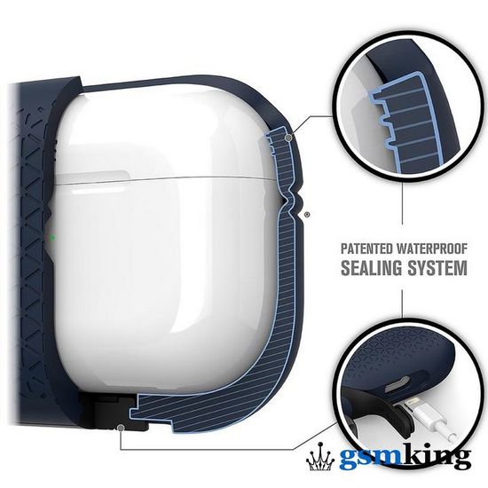 Catalyst Waterproof Case for AirPods Pro 1 & 2 Premium Edition Midnight Blue (Синий)
