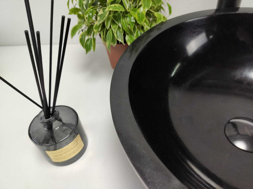 Раковина из андезита Bowl Black Small BA-81010 40*40*15