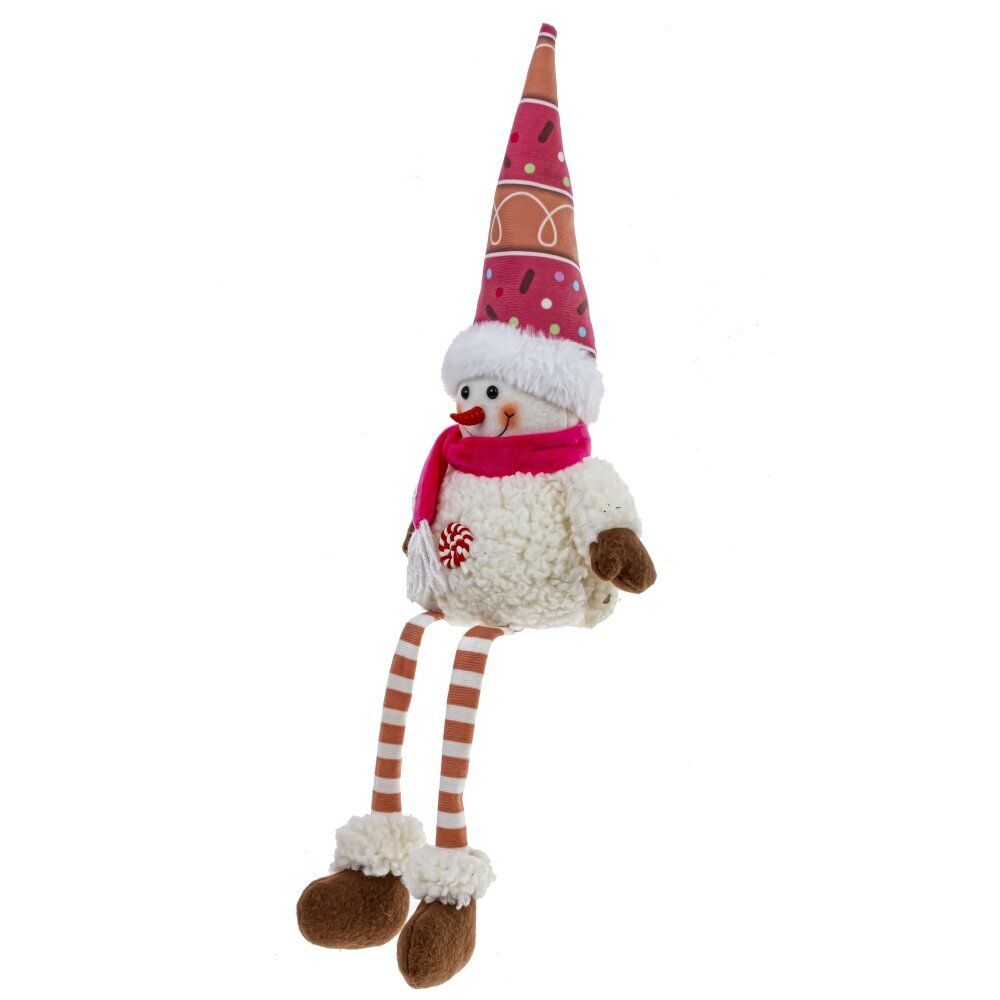 GAEM Игрушка набивная "Снеговик", L16 W8 H48/30 см