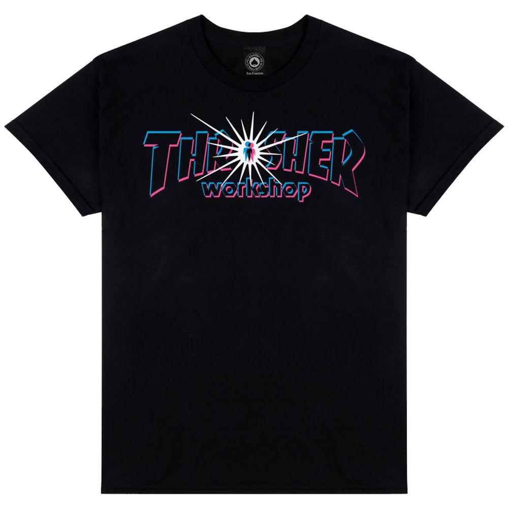 Футболка Thrasher X Aws Nova Black