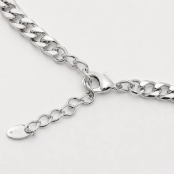 Колье Oubi Yabi «Серебряная маска» Silver