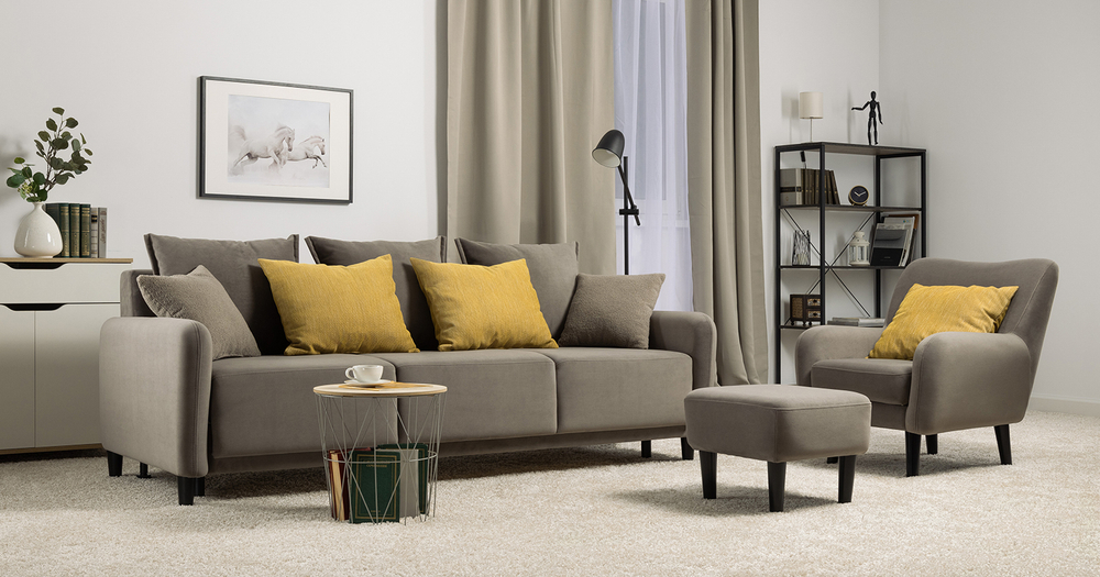 Диван кровать Дакота, Серый