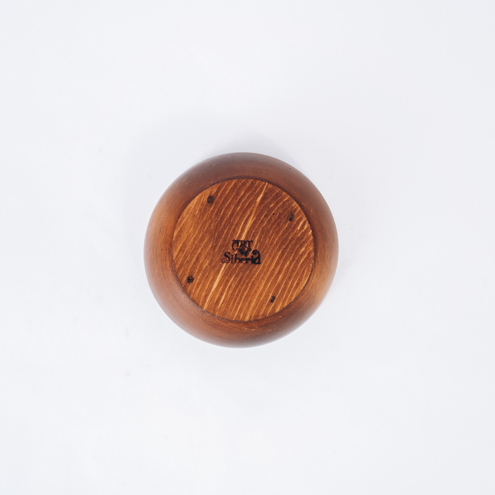 Чаша Art of Siberia из сибирского кедра, 10,5 см. T39