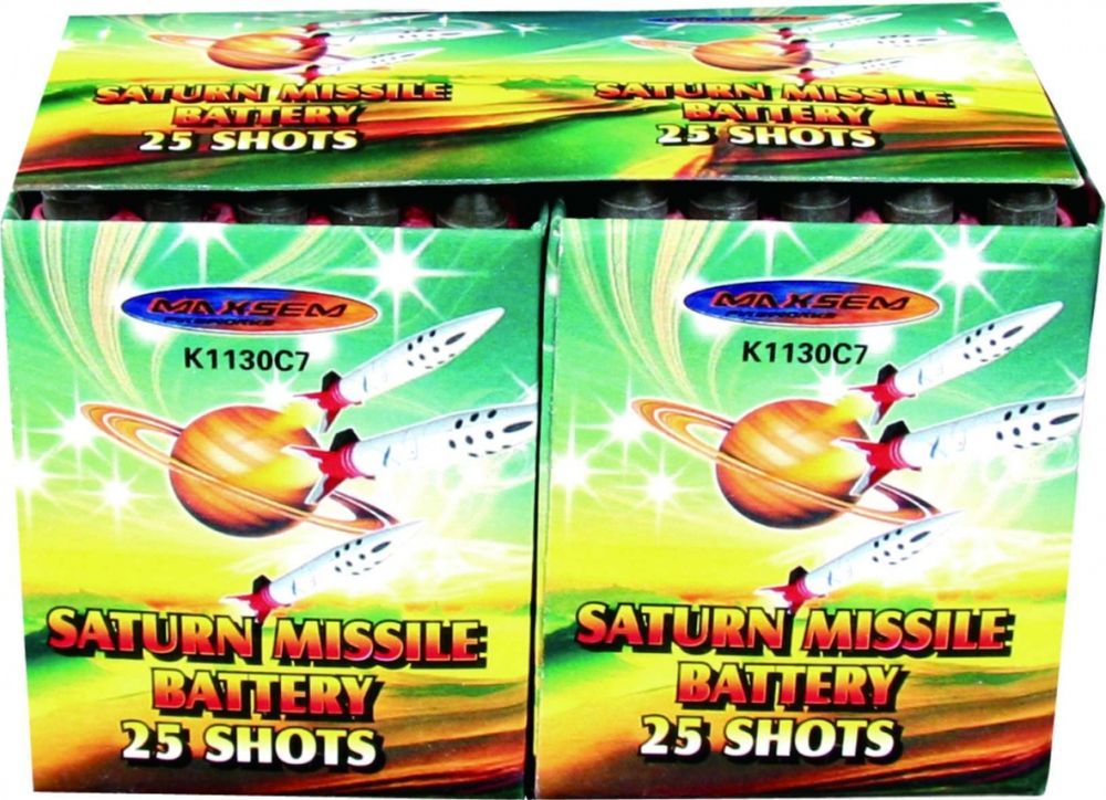 Батарея салютов "SATURN MISSILE BATTERY"   0,2"/25 залпов