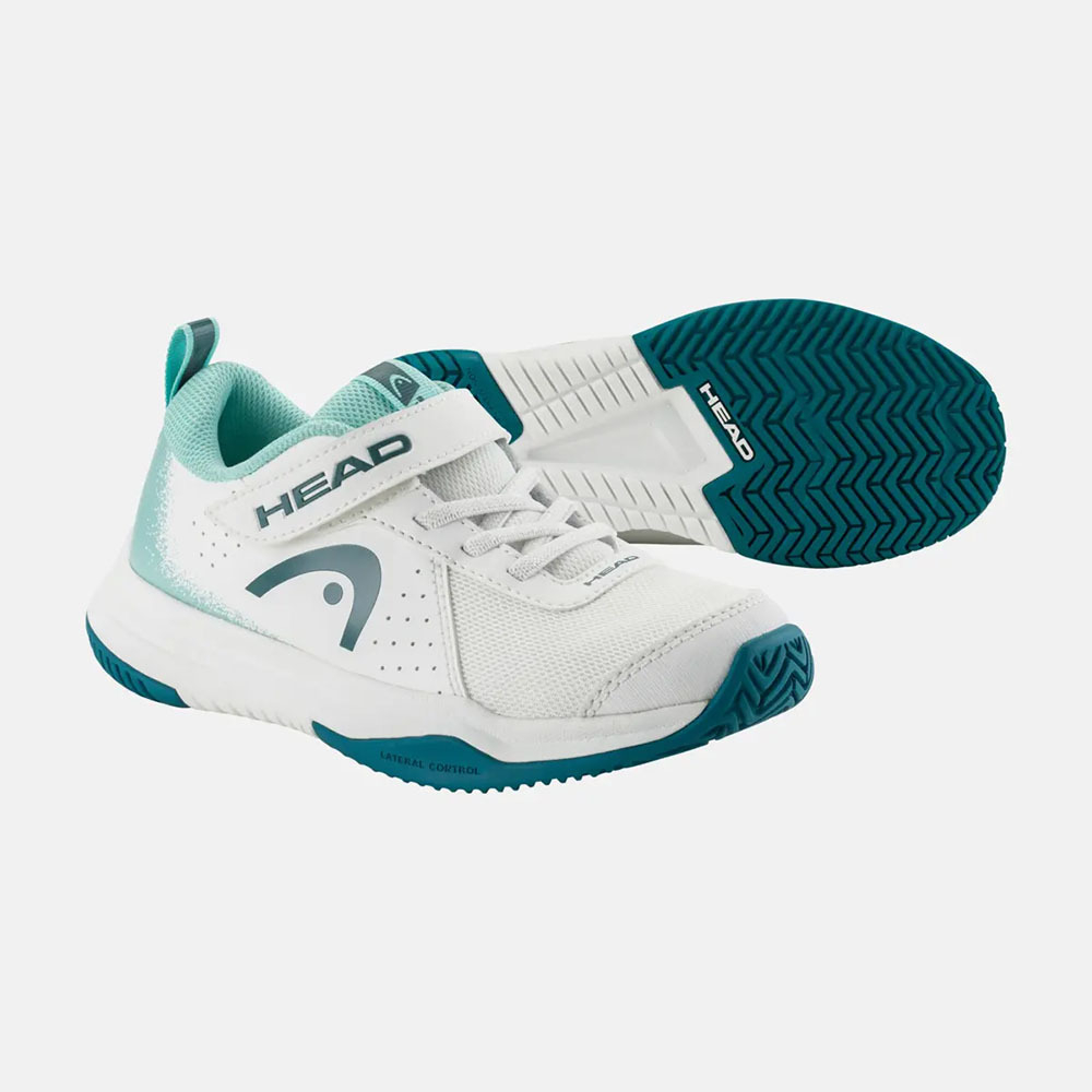 Кроссовки теннисные детские HEAD Sprint Velcro 4.0 275525, р.1 (рос.32), белый