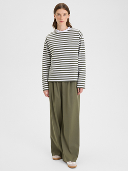 Матроска в стиле oversize