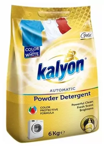 KALYON 6кг Стиральный Порошок СЛАДКИЙ АРОМАТ/GOLD 6кг*3