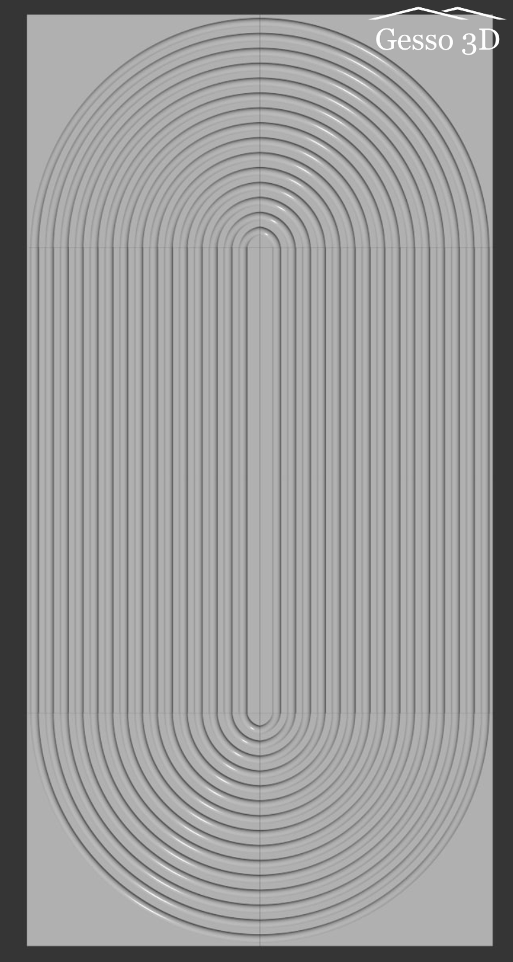 Гипсовая панель Megapolis-6