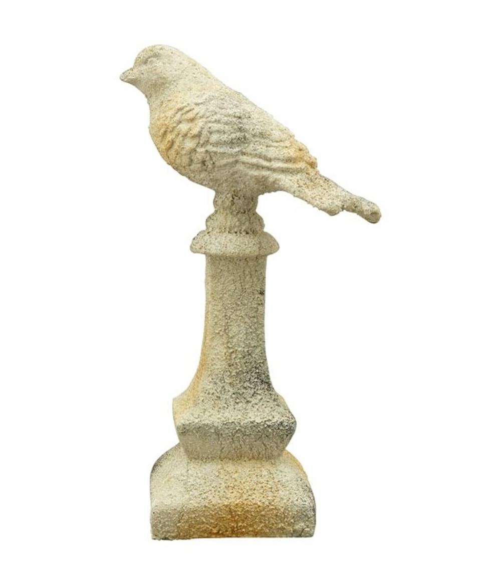 Декор "Птица Антик" 12x12x34см Поликерамика