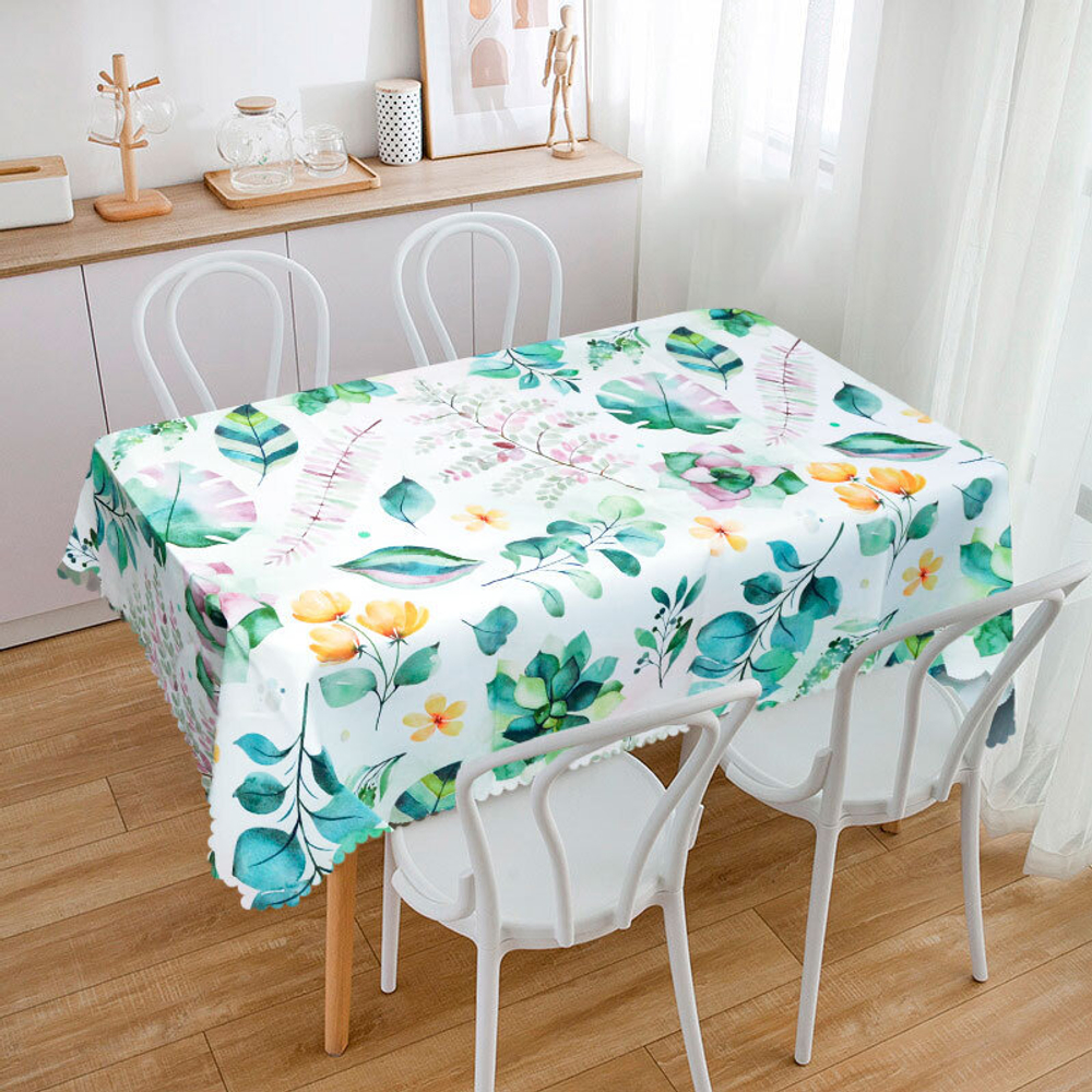 Скатерть 140*180см с водоотталкивающей пропиткой, 100% полиэстер, NN-1008539