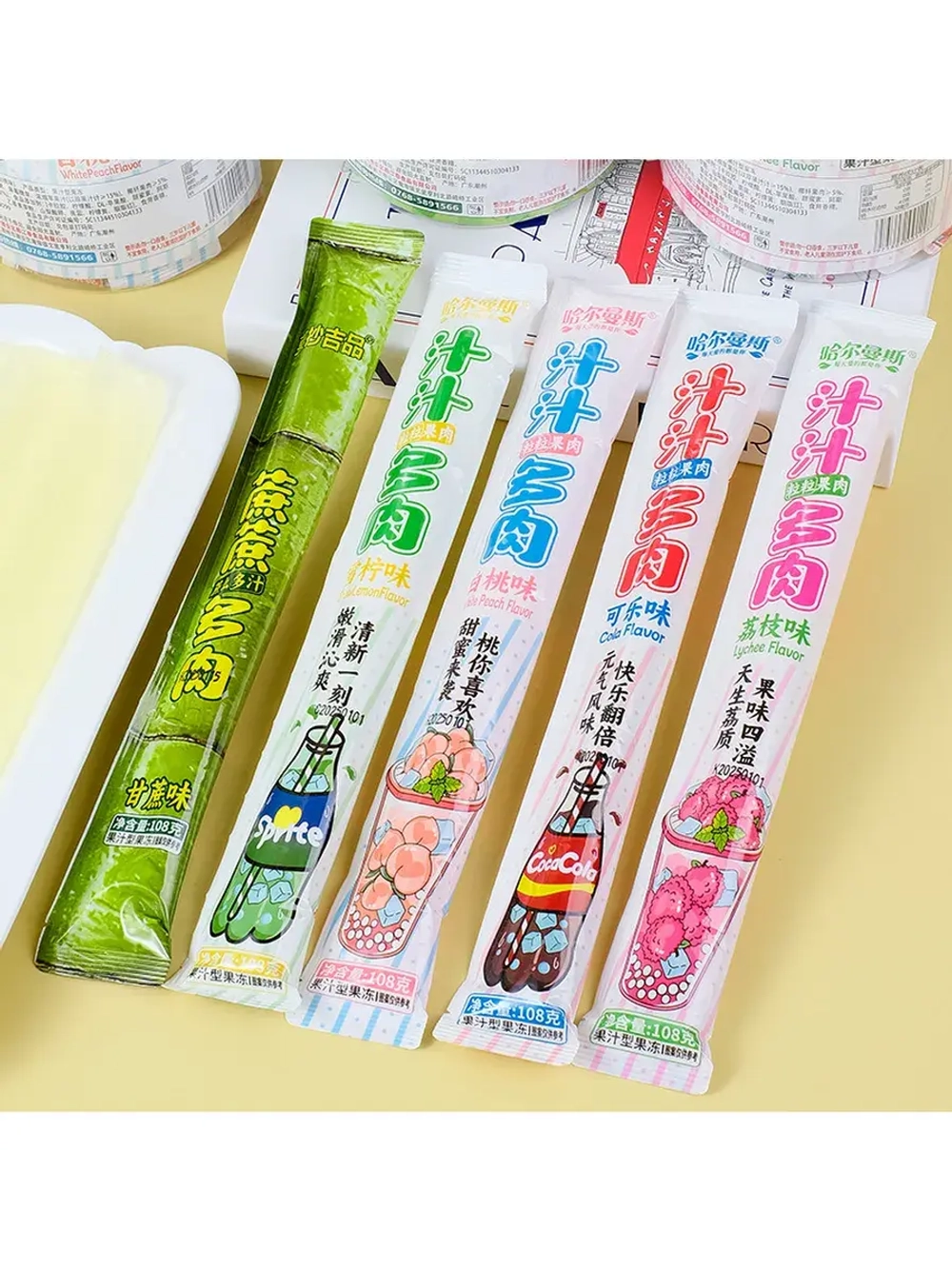 Желе со вкусом Колы 108 г * 20 шт