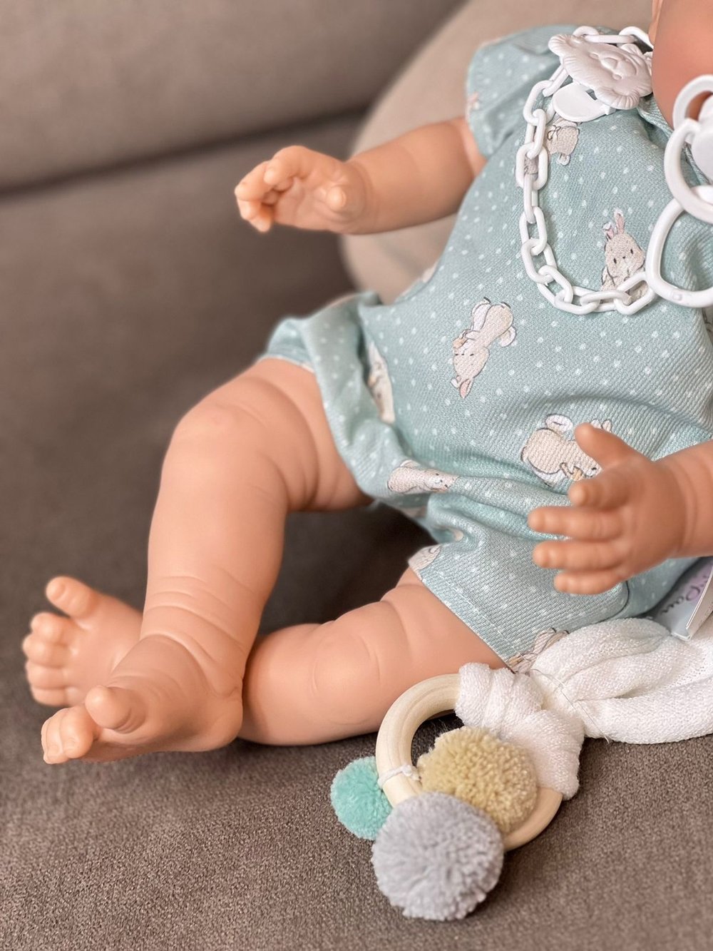 Кукла Marina and Pau 42cм Rabbit мягконабивная (M745K)