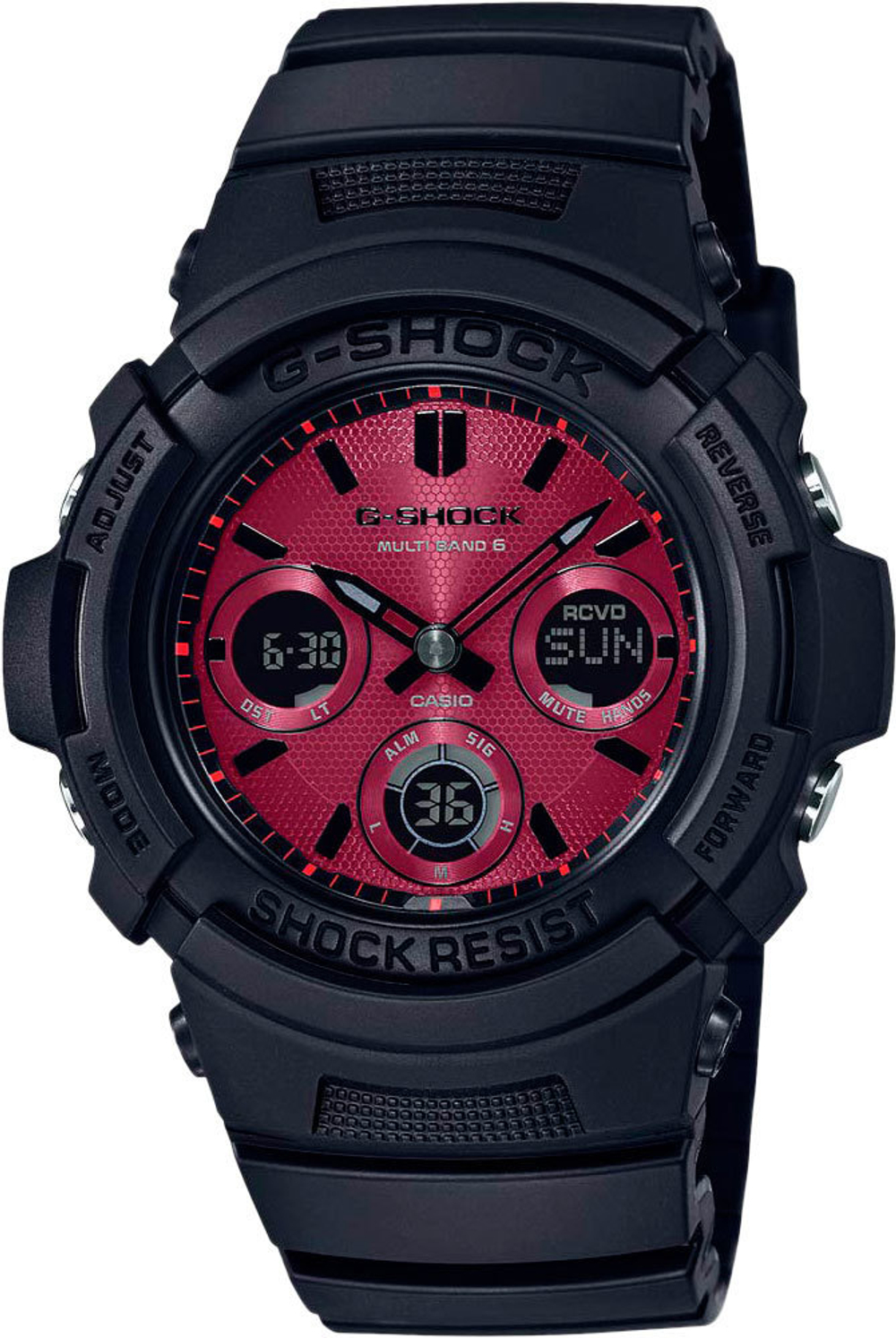 Японские наручные часы Casio G-SHOCK AWG-M100SAR-1AER