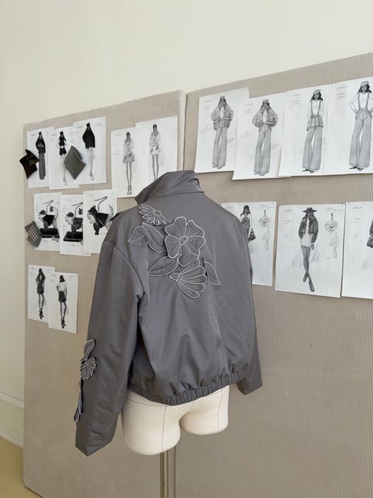 БОМБЕР ЮНИС СЕРЫЙ