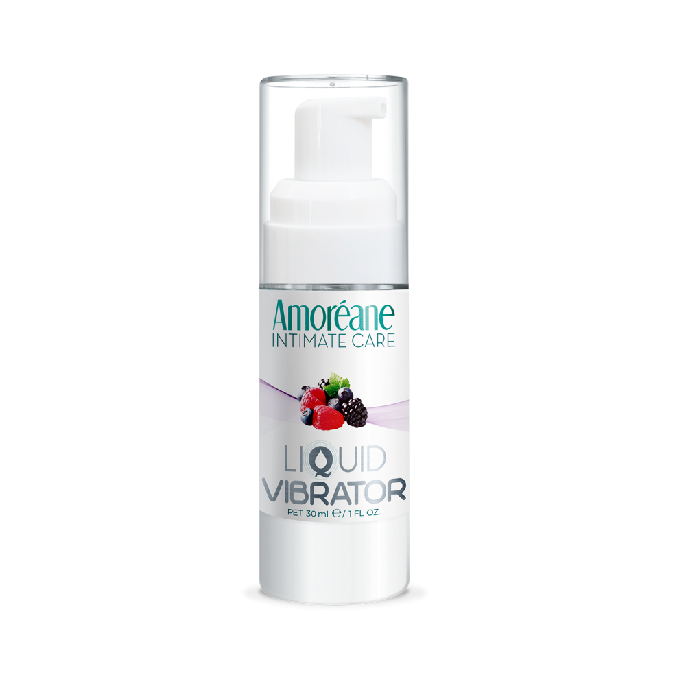 AMOREANE BERRIES - Жидкий вибратор со вкусом лесных ягод, 30 ml