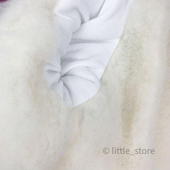 Конверт-комбинезон зимний "Галактика" лиловый