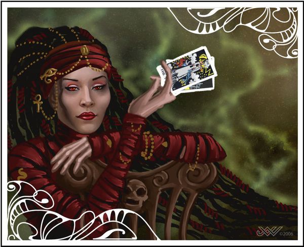 Black Phoenix Alchemy Lab Mme. Moriarty Misfortune Teller