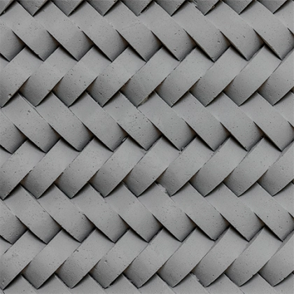 Гибкая керамика Romantic Stone ARC WEAVING Netural Grey
