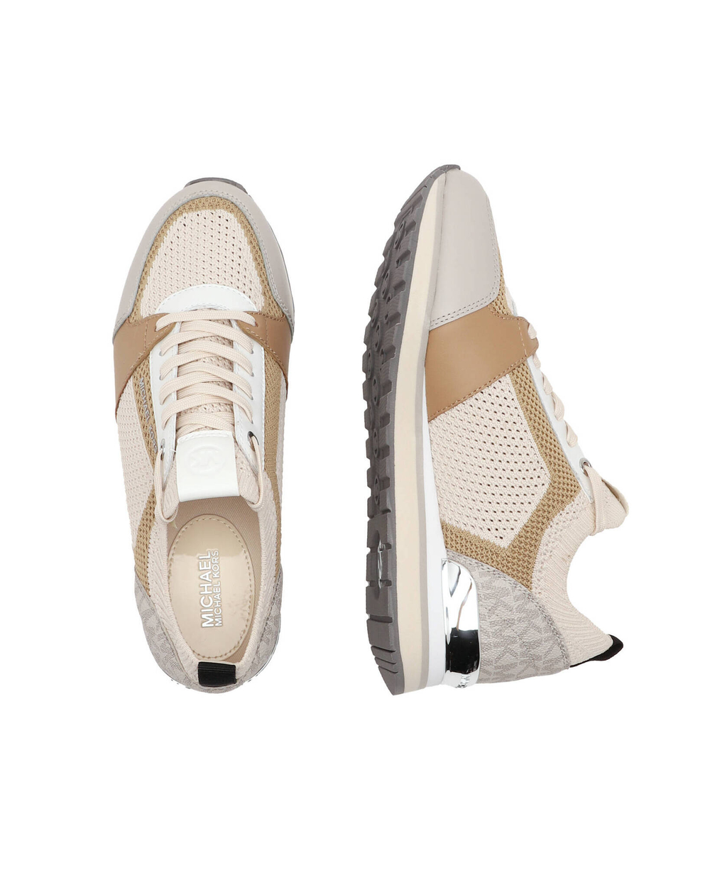Кроссовки BILLIE Michael Kors - бежевый(43S3BIFS3D)