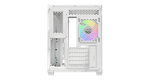 Корпус Ocypus Iota C50 WH Curve ARGB Digital mATX/ITX 2xUSB Type-C Белый Iota-C50-WHD300CD-GL
