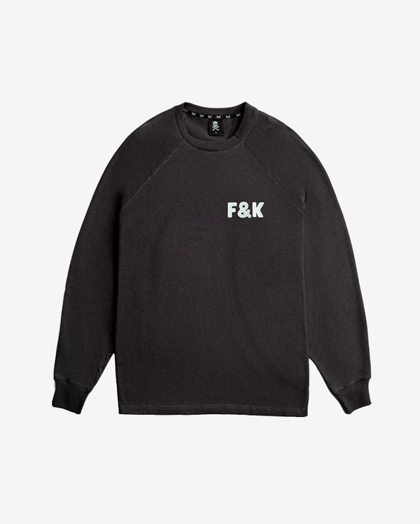 Лонгслив F&K черный - фото 1