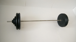 Разборная штанга 89кг с прямым грифом