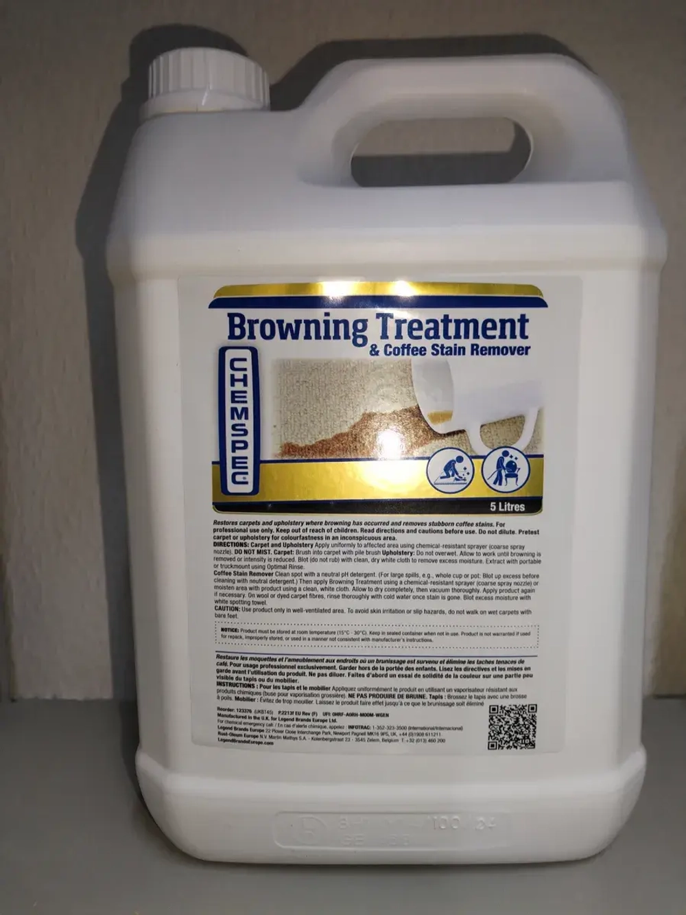Chemspec Browning Treatment/Coffee Stain Remover , 5 л.