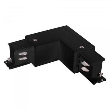 Коннектор угловой для трехфазного шинопровода 85110/00 черный Elektrostandard