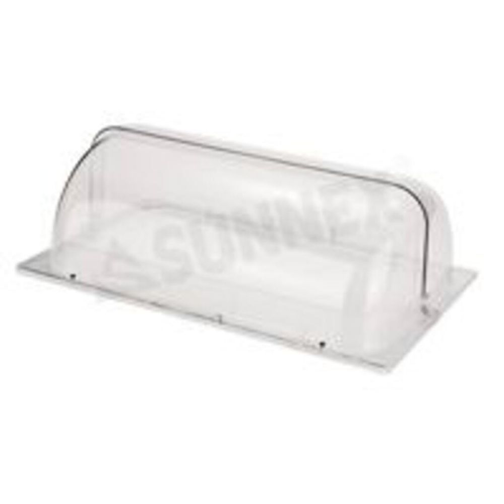 Крышка для корзины 1/1 53,6*36,2*17,6 см откидная Roll-top поликарбонат SUNNEX