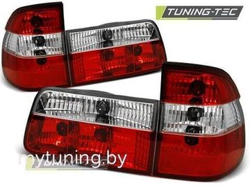 Задние фонари Bmw 5 E39 red white